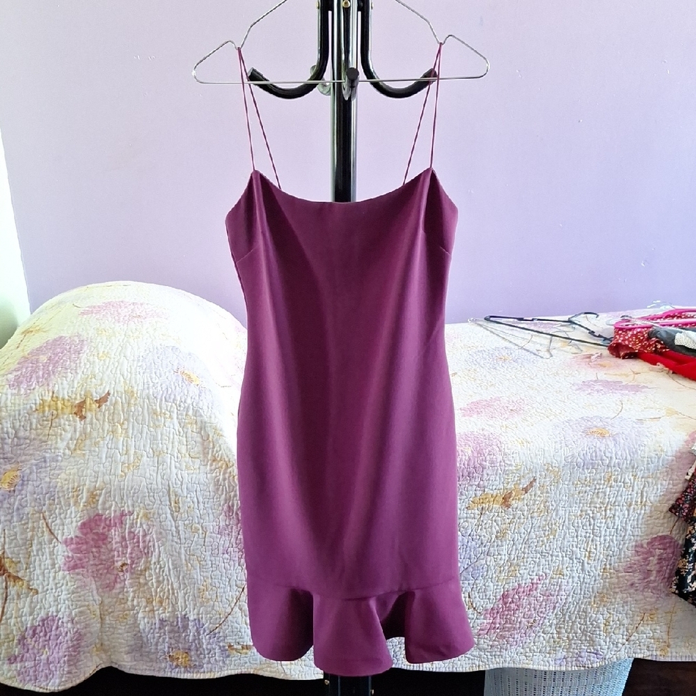 Likely Purple Dress with Spaghetti Straps